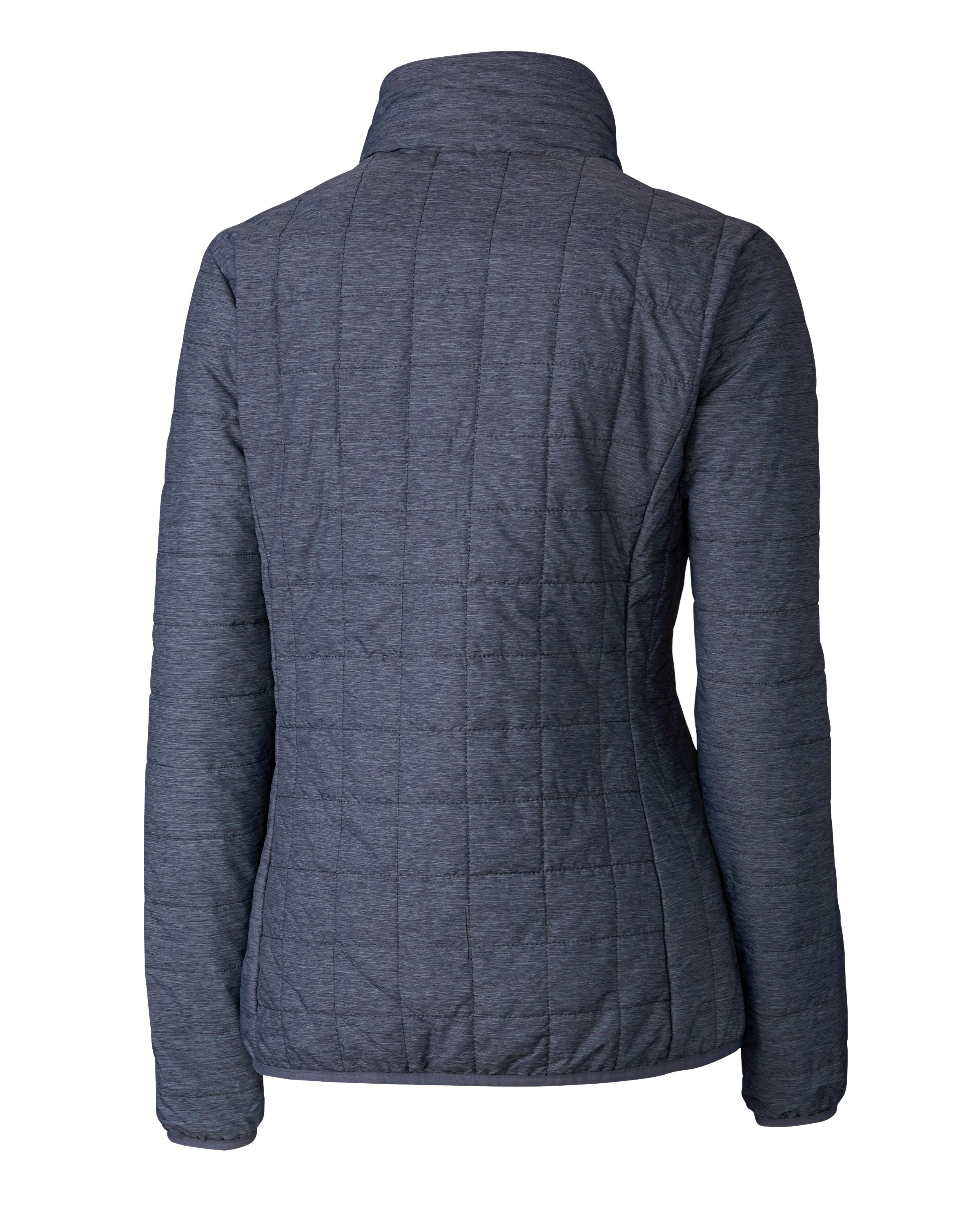 Cutter & Buck Rainier Recycled Insulated Puffer Womens Full Zip Jacket 156